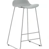 Svall barstol - Grå plast