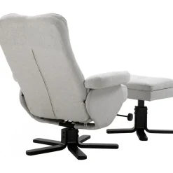 Sven reclinerfåtölj - Svart/Greige