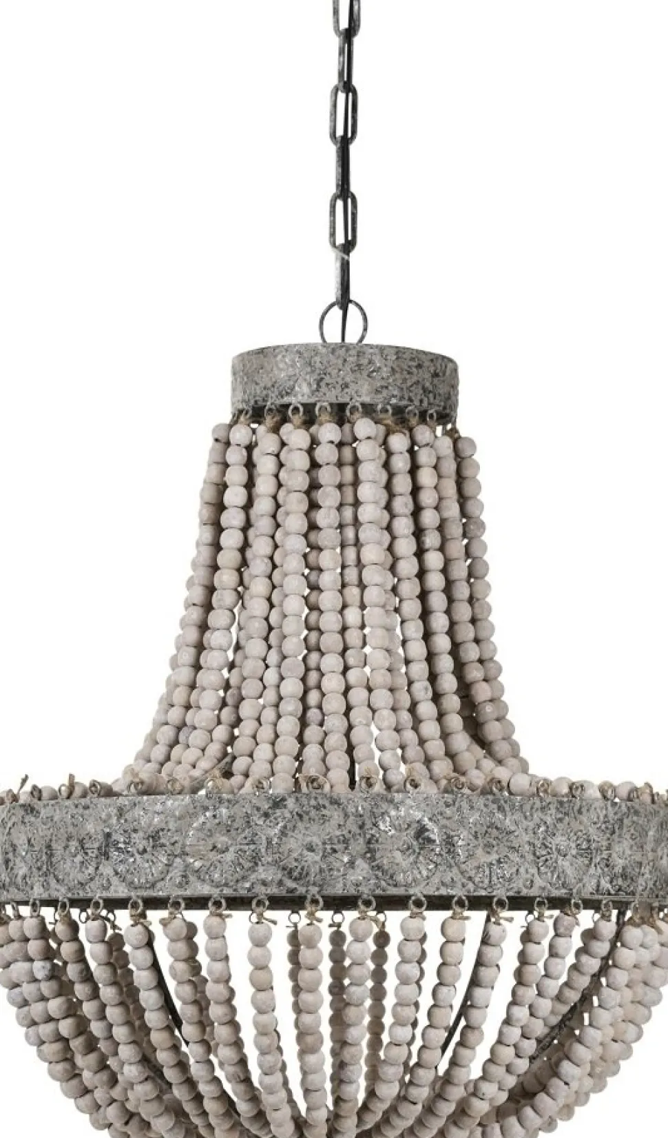 Taklampa med träkulor - O&J