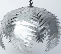 Taklampa silver Ø56 cm