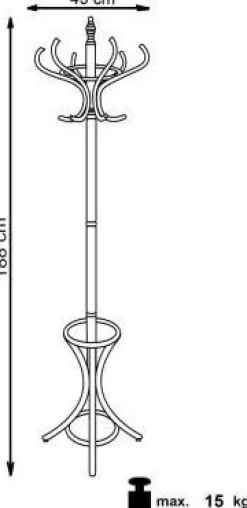 Tamburmajor Stocksund i böjträ