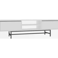 Tauber TV-bänk - Vit