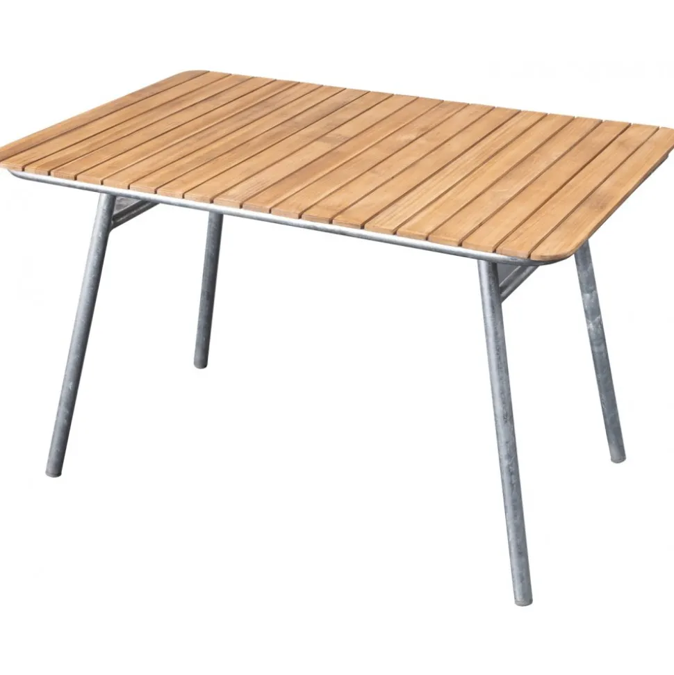 Teakbord 120x80cm - Möllan + Rengöringsmedel för utemöbler