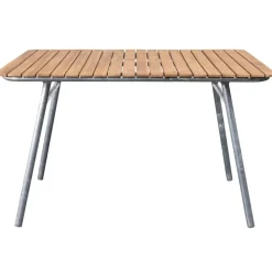 Teakbord 120x80cm - Möllan + Textilskydd för utemöbler