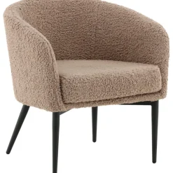 Teddy fåtölj - Brun teddy + Textilrengöring för möbler