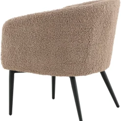 Teddy fåtölj - Brun teddy + Textilrengöring för möbler