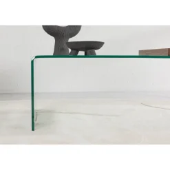 Telemark soffbord 110 x 50 cm - Transparent/Valnöt