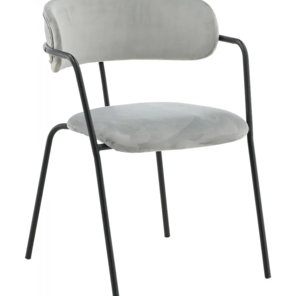 Tell karmstol - Grå