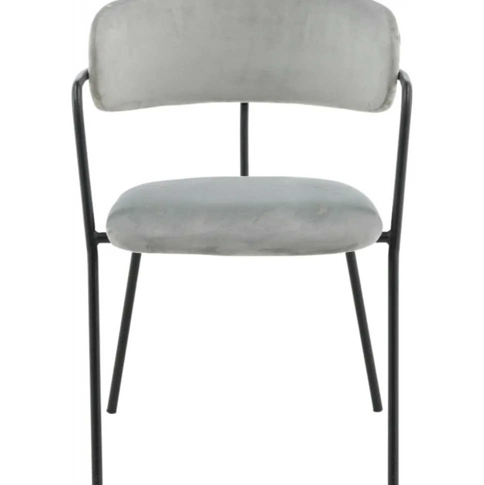 Tell karmstol - Grå