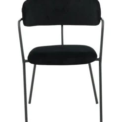 Tell karmstol - Svart