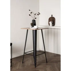 Tempe barbord 60 x 60 cm - Valnöt