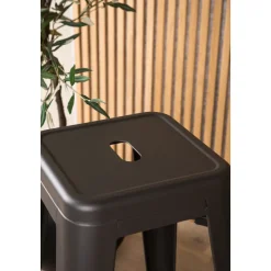 Tempe barstol - Mörkgrå