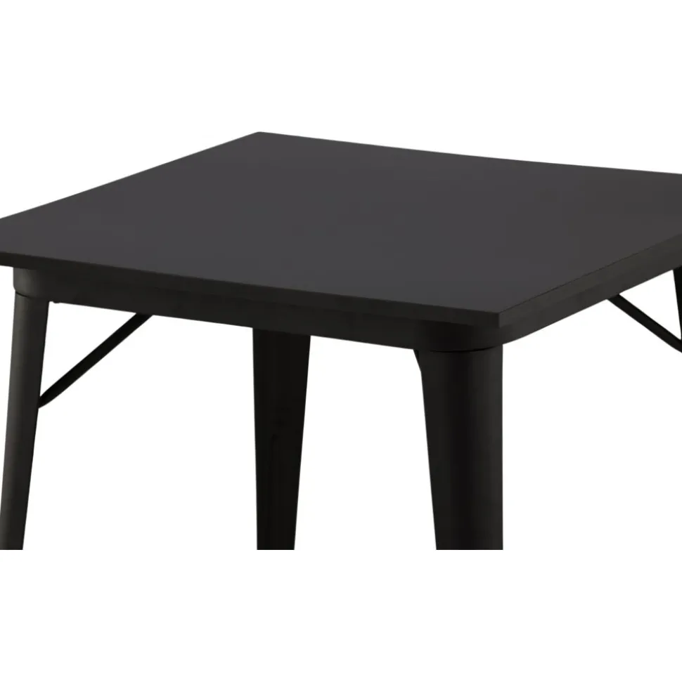 Tempe matbord 80 x 80 cm - Svart