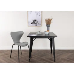 Tempe matbord 80 x 80 cm - Svart