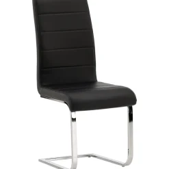 Tempo matstol - Svart PU