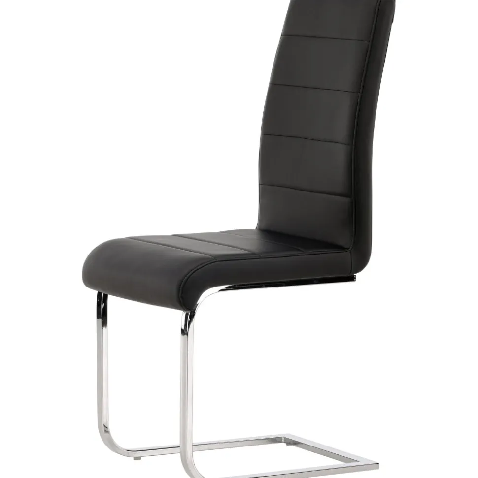 Tempo matstol - Svart PU