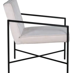 Tetra fåtölj - Beige sammet