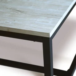 Texas matgrupp med 6 st Texas matstolar Brun PU + Texas matbord whitewash 180x90 cm + 6.00 x Stolsdyna