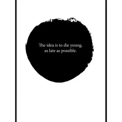 THE IDEA - Poster 50x70 cm