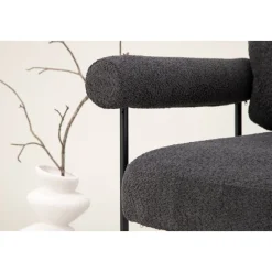 Tillberga x Josefin Lustig fåtölj - Svart/mörkgrå