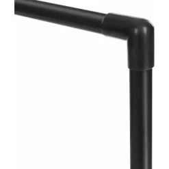 Timmie skohylla 45 x 106 cm - Svart