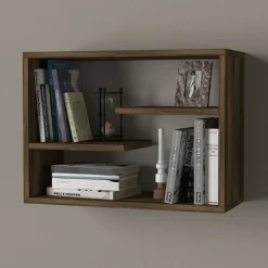 Tino vägghylla - Valnöt