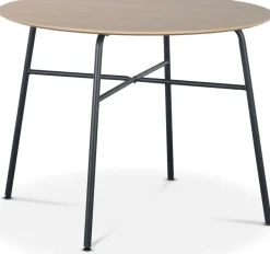 Tofta matbord Ø100 cm - Ljust trä