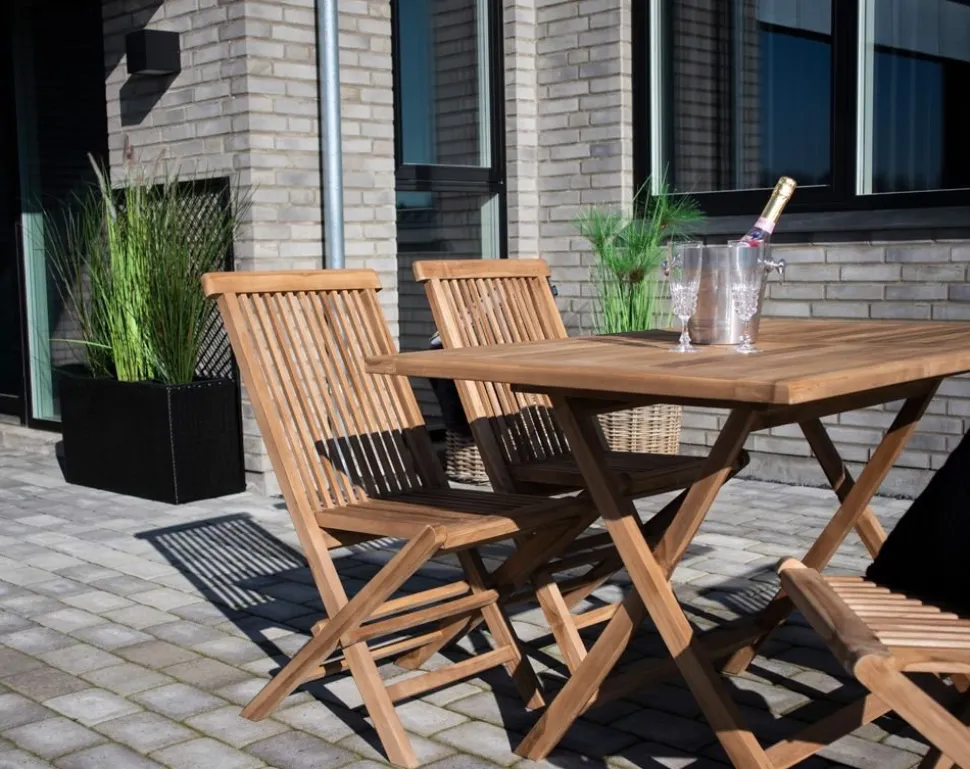 Toledo matstol - Teak + Textilrengöring för möbler