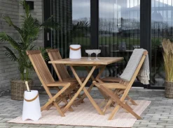 Toledo matstol - Teak + Träolja för möbler