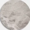 Toppskiva marmor Ø85 cm - Silver Diana