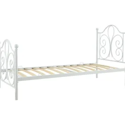 Topsy vit sängram 200x90 cm