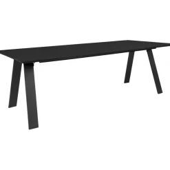 Toronto utematbord 220 x 100 cm - Svart