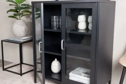 Torpa skåp lågt - Svart