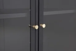 Torsnäs skåp med dörrar - Svart