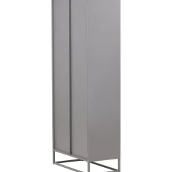 Torsnäs vitrinskåp - Ljusgrå