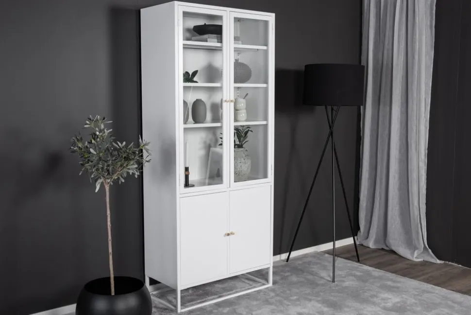 Torsnäs vitrinskåp - Vit