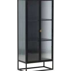 Torso vitrinskåp - Svart