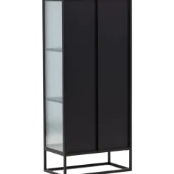 Torso vitrinskåp - Svart