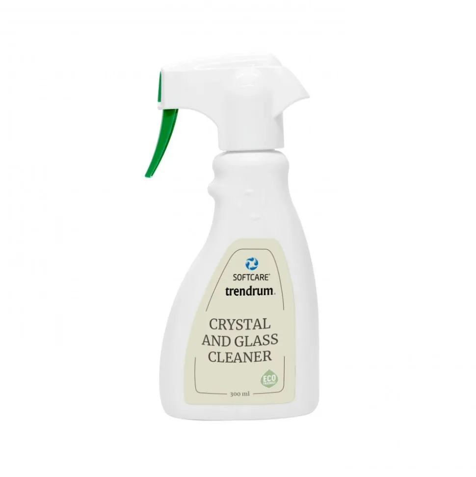 Trapani spegel - Svart + Glas och Kristallrengöring