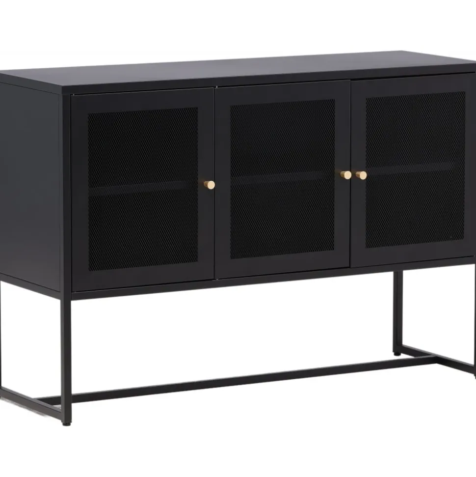 Trerike skänk - Svart