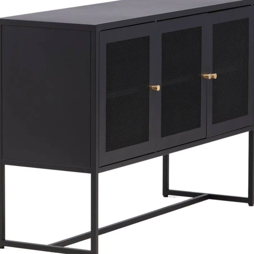 Trerike skänk - Svart