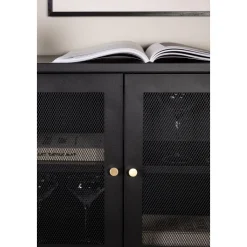 Trerike skänk - Svart