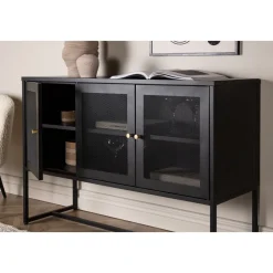 Trerike skänk - Svart + Textilrengöring för möbler