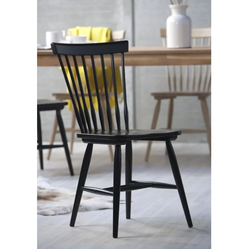 Tärnö svart pinnstol