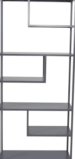 Träne bokhylla - Ljusgrå