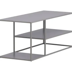 Träne soffbord 120 x 50 cm - Ljusgrå