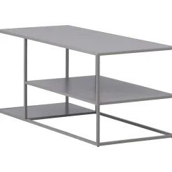 Träne soffbord 120 x 50 cm - Ljusgrå