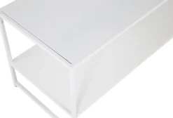 Träne soffbord 101,6 x 43,2 cm - Vit