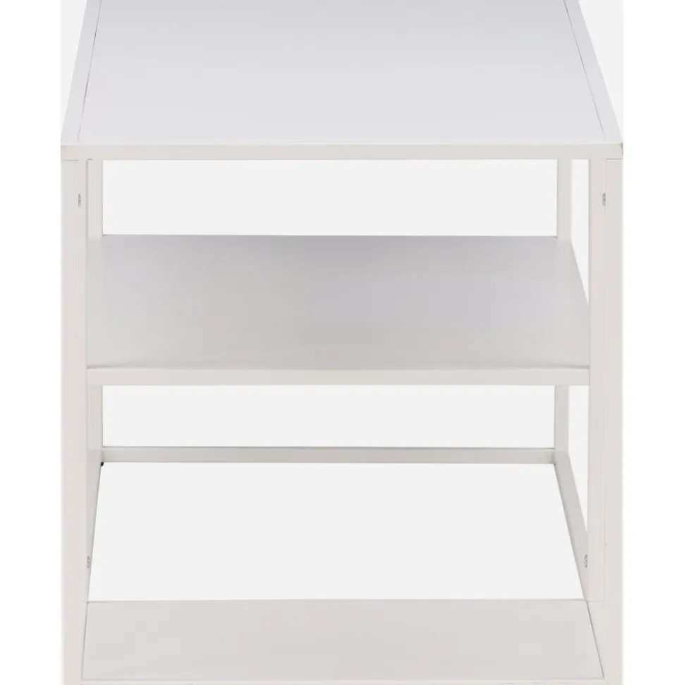 Träne soffbord 120 x 50 cm - Vit