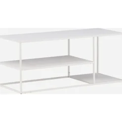 Träne soffbord 120 x 50 cm - Vit